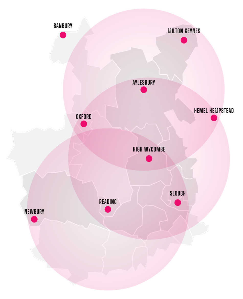 areas we cover